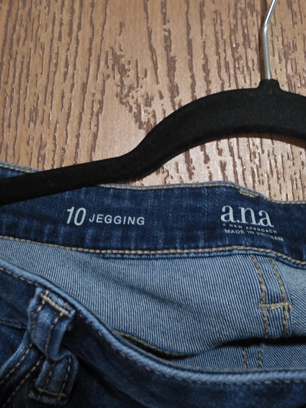 a.n.a Dark Blue Stretch Skinny Jeans - Picture 2 of 2